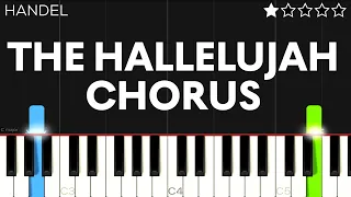 G.F. Handel - Hallelujah Chorus | EASY Piano Tutorial