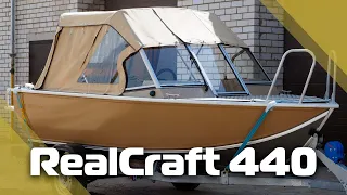 RealCraft 440, 2023 года выпуска. Ходовой тент