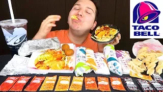 Entire Taco Bell Value Menu Challenge • MUKBANG