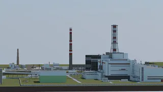 Чорнобильска АЕС в майнкрафті / Chornobyl NPP in minecraft