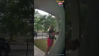 Neighbor Claims I CUT Her Screen (Caught On Ring Camera) #shorts