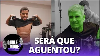 Ivan Moré faz série de treinos com Rodrygo