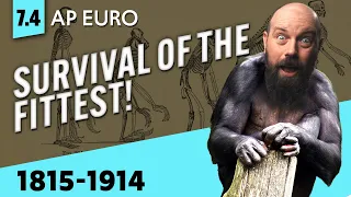 DARWINISM & Social Darwinism, Explained [AP Euro Review—Unit 7 Topic 4]