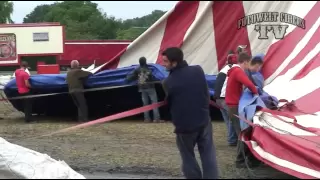 Zirkus Charles Knie - Aufbau in Osnabrück 2012