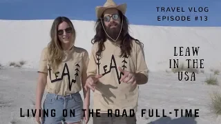 Living on the road full-time  & (trying) to slide down the dunes - LeAw in the USA //Ep.13