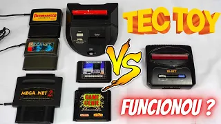 FUNCIONOU ? TECTOY Acessorios VS Mega Drive MINI CLONE !