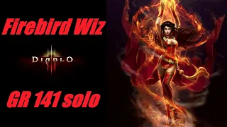 Firebird Wizard | GR 141 solo | Season 24 | Diablo 3