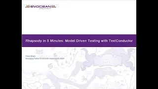 [IBM-Rhapsody] Model Driven Testing with [Rhapsody TestConductor]