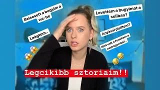 Beleesett a bugyim a wc-be!😱CIKI sztorijaim -Csenge Forstner