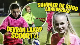 Summer de Snoo aanvoerder. Luciano Charrak vlagt. Devran Lakap scoort?!