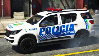 PERSEGUIÇÃO | TÁTICO PMGO | GTA 5 LSPDFR 0.4.7 #OLDBOB