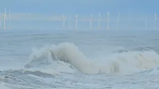 Heugh Breakwater - Storm Babet October 2023