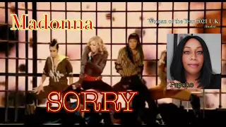 Madonna   Sorry Confessions Tour - Woman of the Year 2021 UK (finalist) Reaction