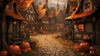 Medieval Autumn Music - Autumn Fairy Tales, Autumn Atmosphere in the Medieval Village