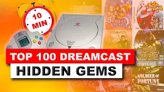 Top 100 Sega Dreamcast / DC Hidden Gems in 10 Minutes