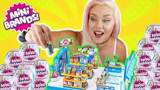 OPENING TOO MANY MINI BRANDS!! FILLING MY MINI BRAND STORE! LIMITED, RARE, SUPER RARE FINDS!!