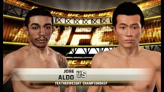 UFC 3 Undisputed: Jose Aldo vs Korean Zombie Chan Sung Jung