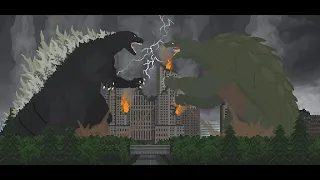 Godzilla X Gamera - Pivot 5 Animation [ゴジラ×ガメラ]