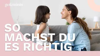 Richtig reden mit Kindern: 5 Dinge, auf die du achten solltest