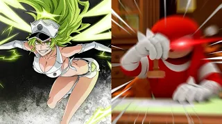 Knuckles rates bleach Girls crushes