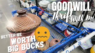 Better PAY OFF to PAY UP at GOODWILL | Thrift With Me | Reselling