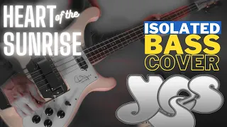 Yes - Heart of the Sunrise (Chris Squire ISOLATED bass cover)