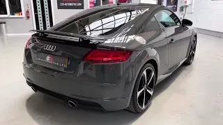 LCR-AUTOMOTIVE LTD  Audi TT 1.8TFSi Black Edition Euro 6  2018/18. 50k Miles, 1 Lady Owner.