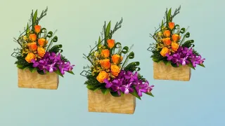 Cắm Hoa Để Bàn Đơn Giản - Chia Sẻ Cách Cắm Hoa