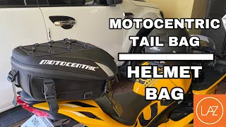 LAZADA | MOTOCENTRIC MOTORCYCLE TAIL BAG | HELMET BAG