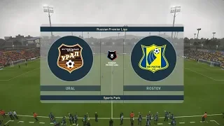 PES 2019 | Ural vs Rostov - Russia Premier League | 03 August 2019 | Full Gameplay (HD)