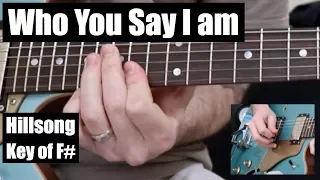 Who You Say I Am | STANDARD TUNING | Lead Guitar