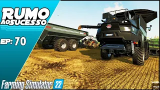 COLHEITADEIRA IDEAL 9T MASSEY FERGUSON! | FARMING SIMULATOR 22 #70