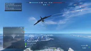 Battlefield V Fighter Plane Gameplay - 65-1 in the Bf 109 G-6