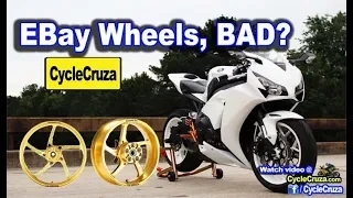 Are EBay Motorcycle Wheels Trash? | MotoVlog