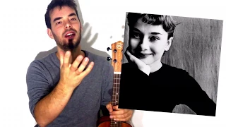MOON RIVER - ukulele tutorial - Audrey Hepburn (Breakfast at Tiffany's)