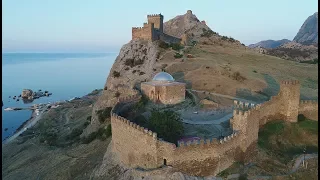 Крым. Судак. Генуэзская крепость. Видео 4К. / Crimea. Sudak. Genoese fortress / PC-ONE - Be With You