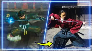 Japanese Sword Experts RECREATE moves from Nioh 2 | Experts Try