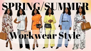 SPRING/SUMMER WORKWEAR STYLE | Office Wear For Women + Styling  Tips & Essentials | Kerry Spence