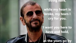 Photograph  RINGO STARR (with lyrics)