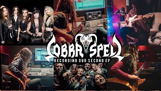 Recording our second EP | COBRA SPELL & Marco Prij at the studio | BAND VLOG #2 mcbrazzer