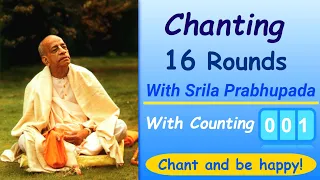 16 rounds of Hare Krishna Mahamantra with Srila Prabhupada (in Hindi)