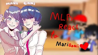 MLB react to MariGami❤ //gacha club ||read desc||❤🐲🐞