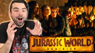 JURASSIC WORLD DOMINION IS ACTUALLY GREAT! Jurassic World Dominion Movie Reaction FIRST TIME WATCH!