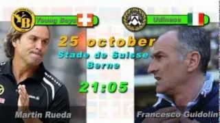 Young Boys Udinese 25 october 2012 3rd round