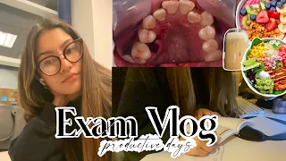 Dentistry Exam Vlog / Productive Days in My Life