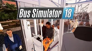 В ЧАС-ПИК ЧЕРЕЗ ВЕСЬ ГОРОД - Bus Simulator 18 [#8]