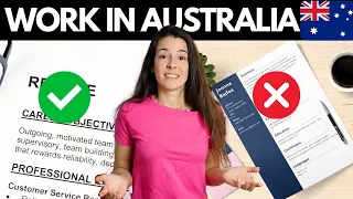 16 Mistakes to AVOID in your Australian Resume (2023) | Moving to Australia