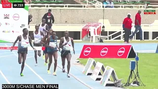 Mens 3000m steeplechase final 🇰🇪 WC Oregon trials 2022🔥🔥🔥 #oregon2022