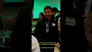 Pacquiao on DK Yoo - "I could beat him some more"