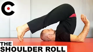 The Shoulder Roll (aka Granby Roll) Tutorial - 5 Easy Steps! (White Belt Grappling Basics)